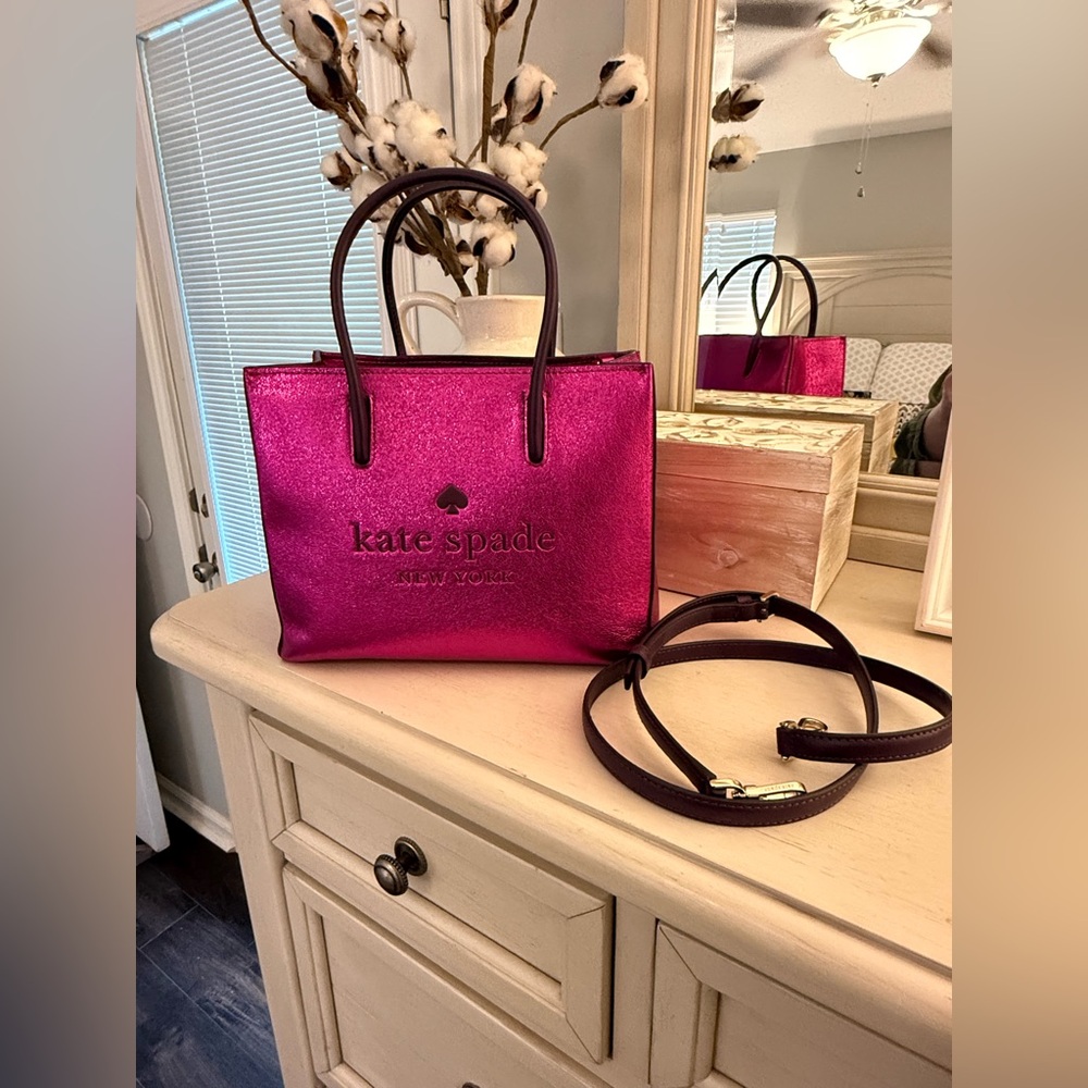 Kate Spade Trista crinkle bag